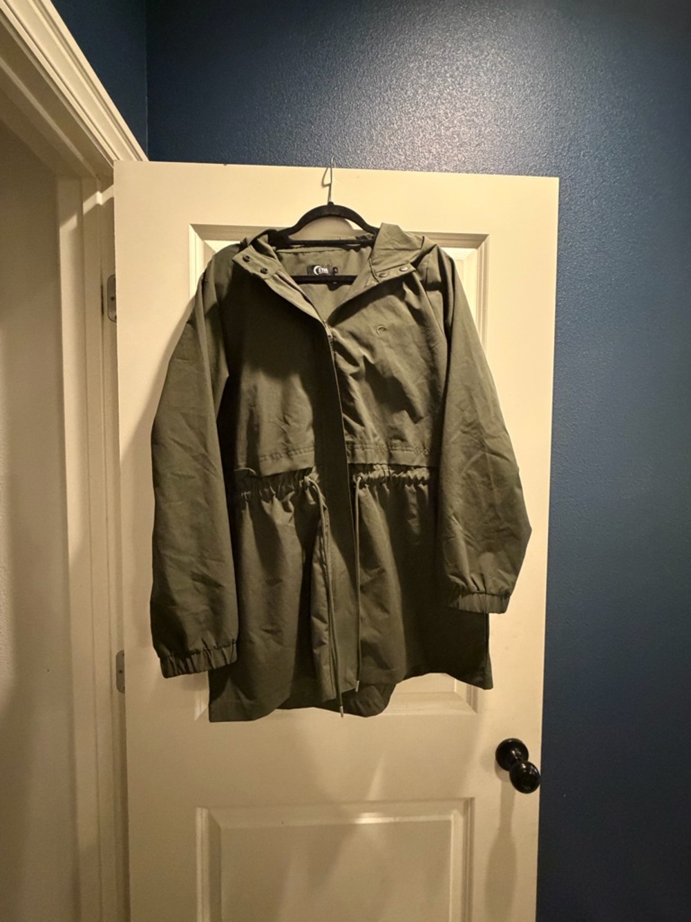 ZYIA Olive Green Utility Jacket with Hood